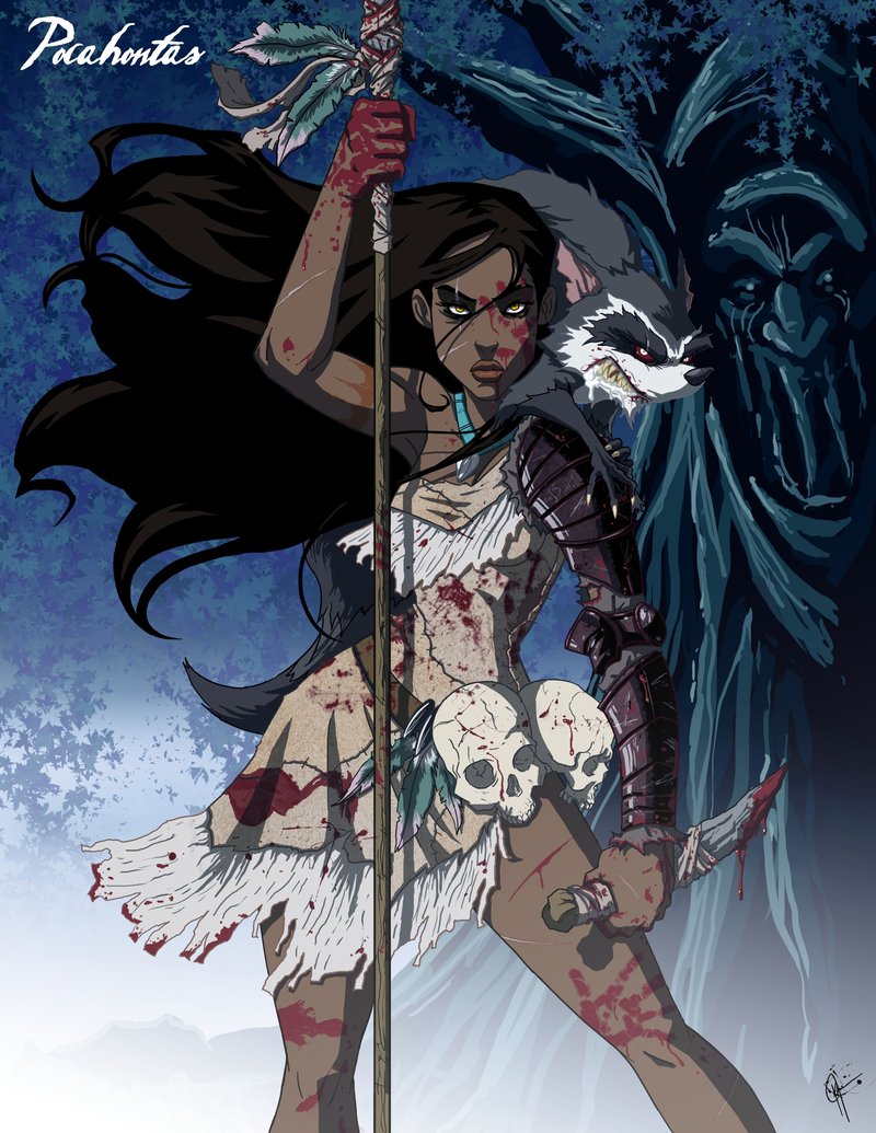 Twisted_Princess__Pocahontas_by_jeftoon01